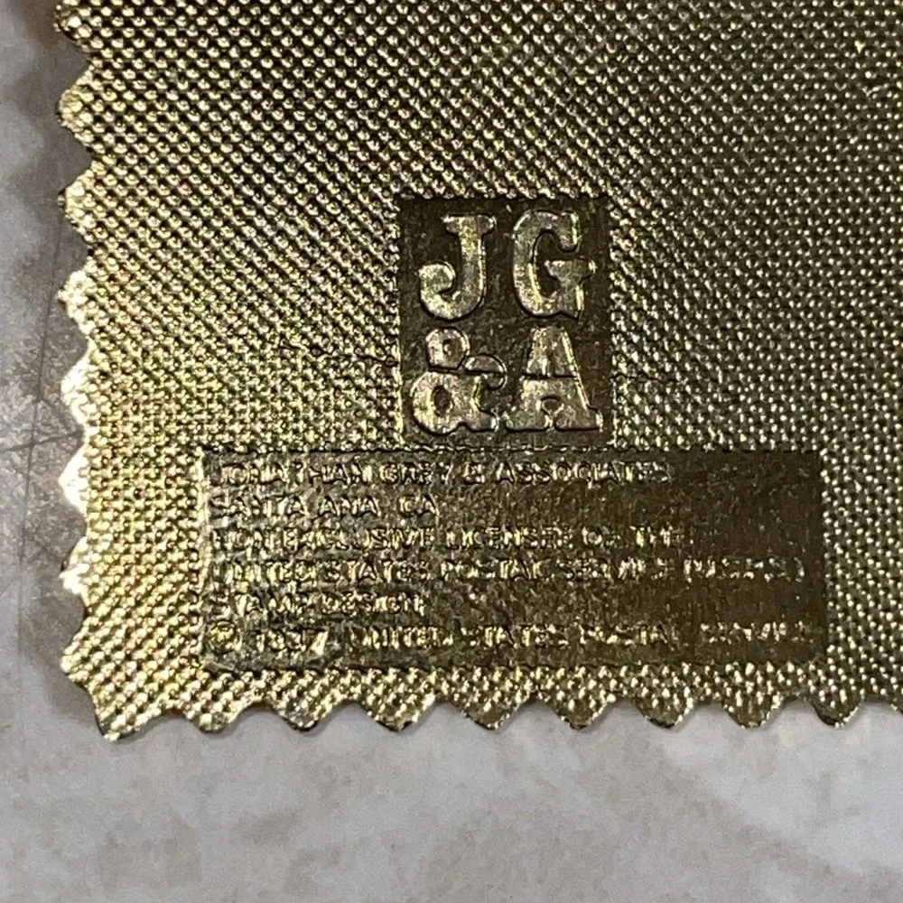 JG&A Santa Anna CA USPS United‎ States Postal Service Gold Pin Bobcat 22